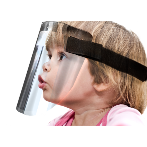 Kids Face Shield with Adjustable Strap