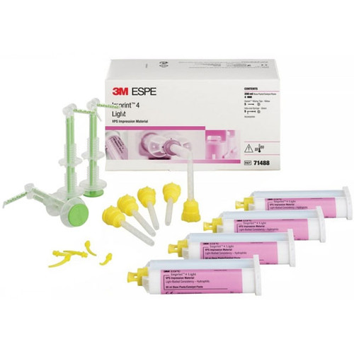 Imprint 4 Light Body Wash Refill: 4 - 50 mL cartridges LB, 5 - yellow mixing