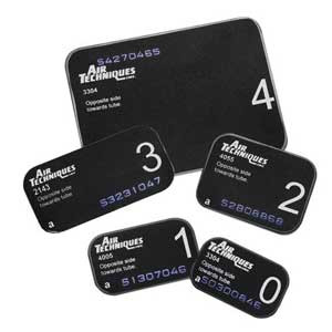 ScanX Phosphor Plates, Size 0. Box of 2