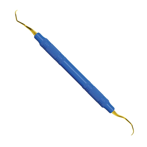 American Eagle #13/14 XP Columbia Curette with 3/8' EagleLite Resin Blue Handle