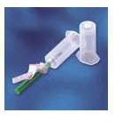 BD Vacutainer Needle Holder. One-use, non-stackable, reduces hazards of contact