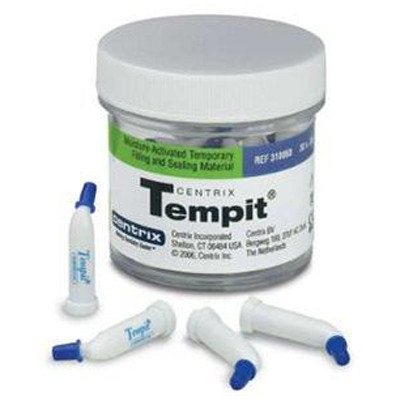 Tempit Moisture-Activated Temporary Filling and Sealing Material, 30 - .35 Gm
