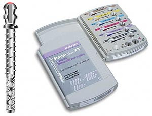 ParaPost XT introductory kit, containing 25 assorted size threaded titanium