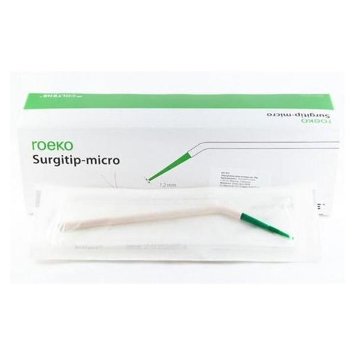 Roeko Surgitip Microsurgical Aspirator Tip, 1.2 mm, Individually Packaged