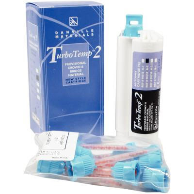 Turbo Temp 2 Refill B1. Bis-Acrylic Self-Cure Temporary Crown and Bridge