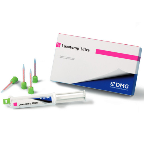 Luxatemp Ultra Smartmix - A2, 15 Gm. Syringe and 10 Automix Tips (Green)