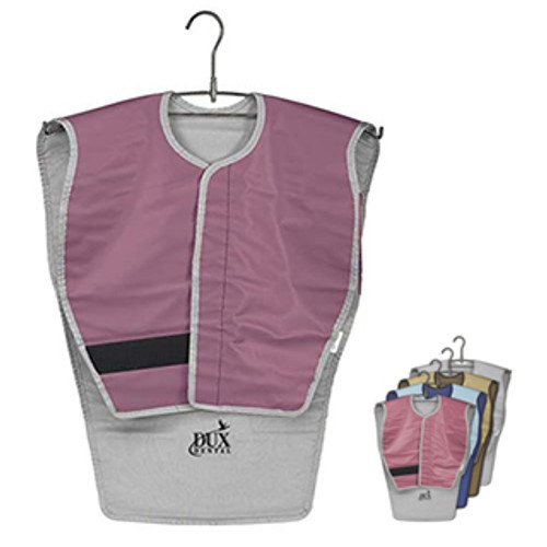DUX Dental Adult panoramic mauve vinyl X-Ray poncho Apron