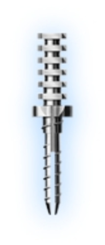 Flexi-Flange Titanium Economy Refill Green #3. 30 Titanium Serrated posts, 1