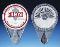 Filpost System - Titanium, Standard Package, RED: 1.3 mm x 17.5 mm