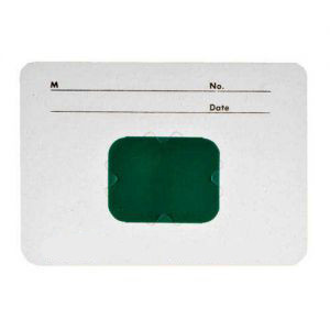 Klear-Vue Film Mounts Cardboard/White 4 Window Horizontal, Size 2, box of 100