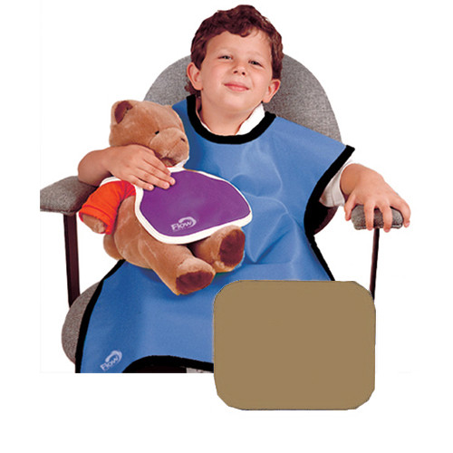 Flow X-Ray Child (20' x 20') X-Ray Lead Panoramic Apron without Collar - BEIGE