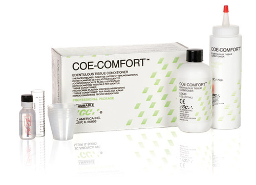 Coe-Comfort Tissue Conditioner Professional Package: 6 oz. Powder and 6 oz