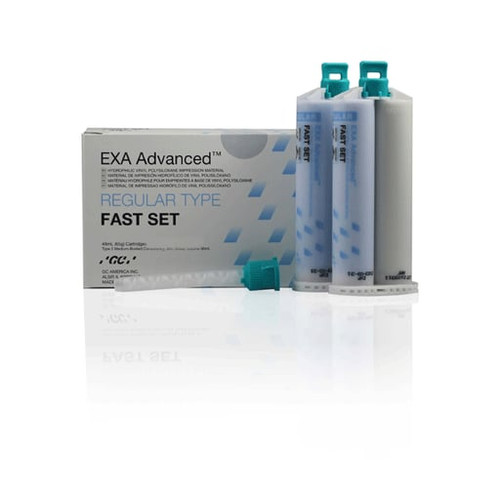 EXA Advanced VPS Fast Set, Monophase Kit - 8 x 48mL Cartridges & 24 Mixing Tips