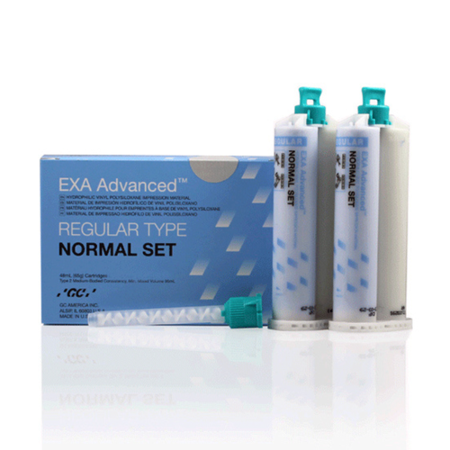 EXA Advanced VPS Fast Set, Regular Body Kit - 8 x 48mL Cartridges & 24 Mixing Tips