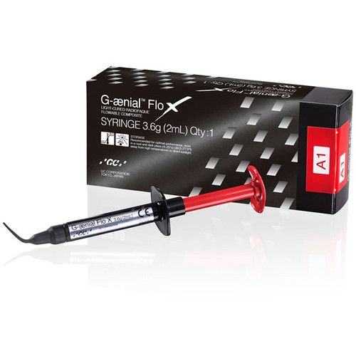 G-aenial Flo X A3 Syringe, 3.6 g / 2.0 mL. Flowable Composite. Light Cure