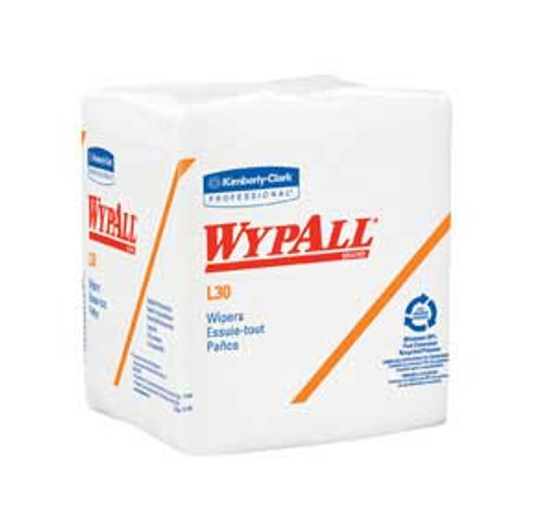 WypAll L30 EconoMizer Wipers, DRC, unscented all purpose 1/4 Fold towel wipes