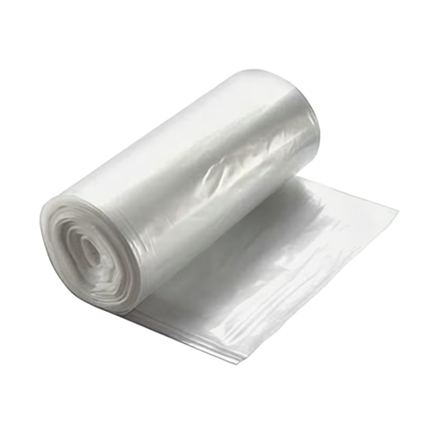 House Brand 24' x 32' Clear Plastic Low Density Can Liner / Chair Sleeve, Box
