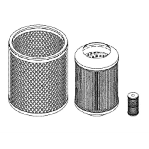 House Brand Filter Kit for Dental-EZ Bulldog Vacuum Units. Includes: 2 Air