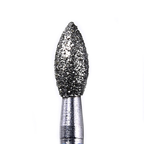 House Brand FG 368.023M Football Shaped, Medium Grit Diamond Burs, 10/Pk