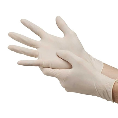 House Brand Vinyl Gloves - MEDIUM 1000/Cs. Powder-Free, Smooth. Case of 10