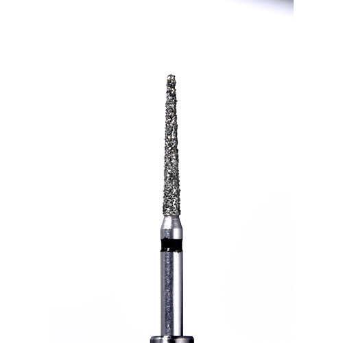 House Brand FG 850.012 Super Coarse, Round End Taper, Single Use Diamond Bur