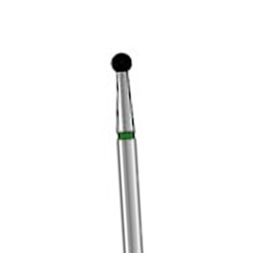 House Brand FG 801.018 Fine, Round, Single Use Diamond Bur, 10/Pk