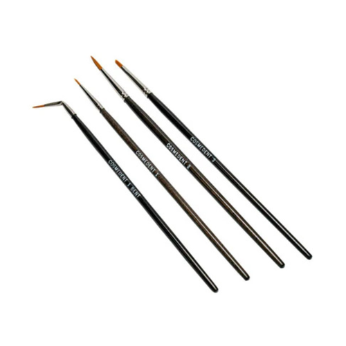 House Brand Composite brushes, short bristle, package of 100 brushes