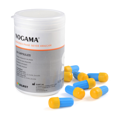 House Brand Dispersed Alloy Capsules, 1 Spill Regular Set, 50/Jar