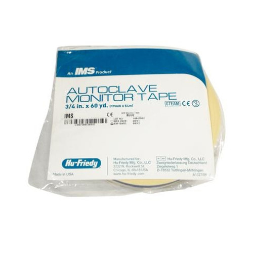 IMS Autoclave Monitor Tape - GREEN Color Coding 60 Yard Roll. Strong 3/4'