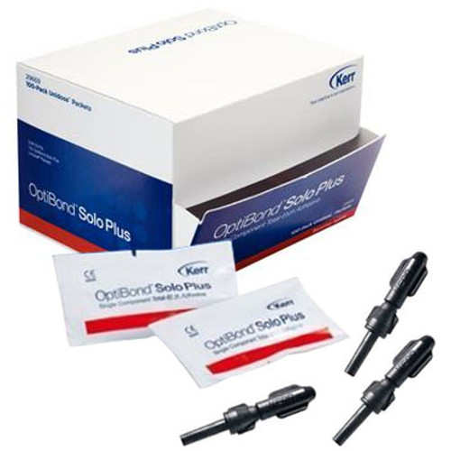 OptiBond Solo Plus Adhesive - 100 x 0.1 mL Unidose Packets (10 mL total) OptiBond Solo Plus Adhesive - 100 x 0.1 mL Unidose Packets (10 mL total)