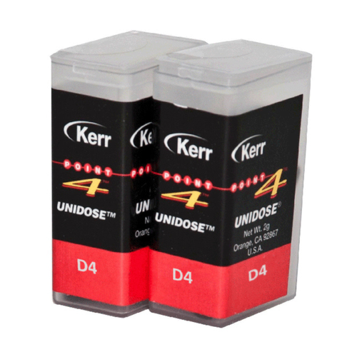 Point 4 Composite Unidose, A4 Body, Light-Cure, 0.2 Gm. Refill, 20/Box