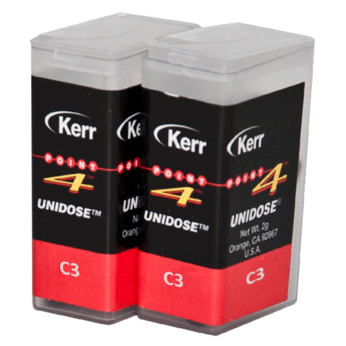 Point 4 Composite Unidose, C3 Body, Light-Cure, 0.2 Gm. Refill, 20/Box