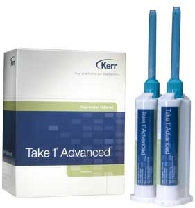 Take 1 Advanced, Medium, Fast Set Refill VPS Impression Material, 2 - 50 ml