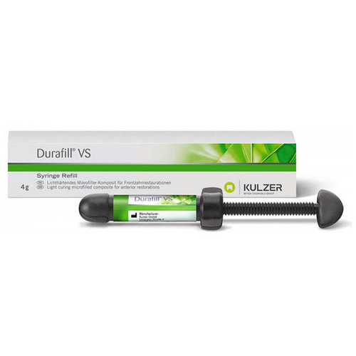 Durafill VS A2 Syringe - Light-Cure Microfill Restorative, 1 - 4 Gm. Syringe