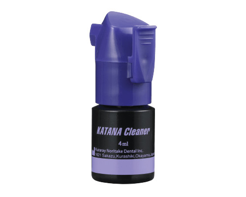 Katana Cleaner Bottle 4 ml, for Restorations and Abutments, MPD Salt, PH:4.51 Katana Cleaner Bottle 4 ml, for Restorations and Abutments, MPD Salt, PH:4.51