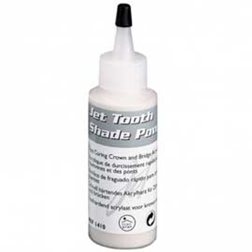 Jet Tooth Shade #60/A1 - 2 oz. Powder Only, Self-Cure Acrylic Resin