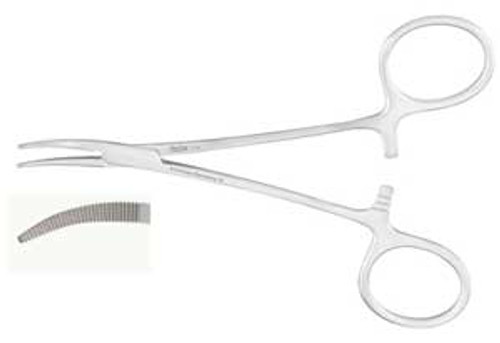 Miltex 5' Curved Halstead Mosquito Hemostat