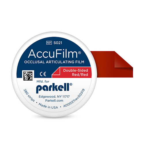 Accu Film ll Accu Film II - Red/Red. Double-sided .0008' (21 microns)