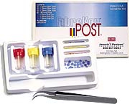 FibreKor 1.25 mm glass fiber and resin post, 10 post refill