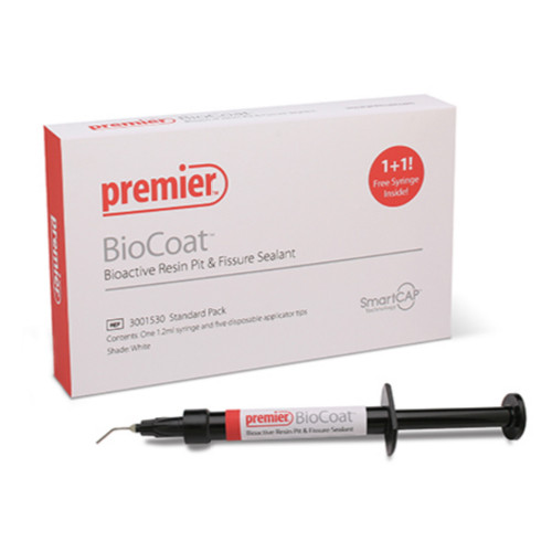 BioCoat Resin Pit & Fissure Sealant with smart Cap Technology, Tint: White