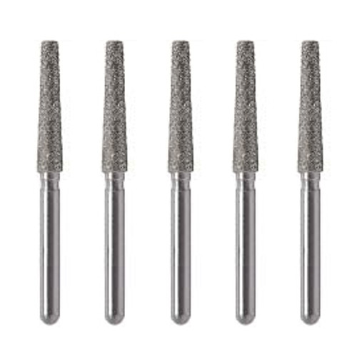 Two Striper FG 702.8 Coarse Diamond Bur Flat-End Taper. Pack of 5