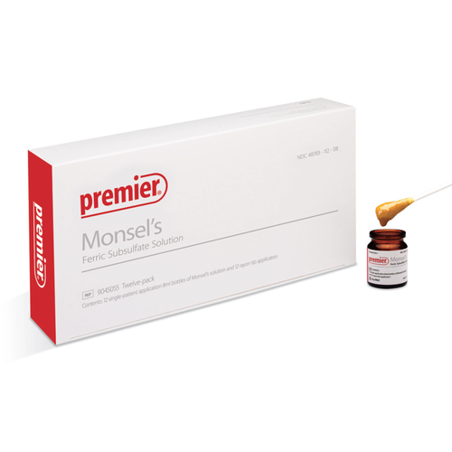 Premier Monsel's Ferric Subsulfate Paste, 8 mL Vial, 12/Box