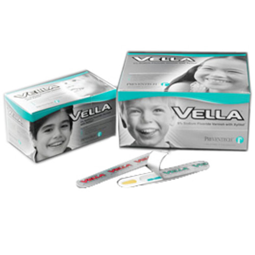 Vella 5% Fluoride Varnish with Xylitol, Bubble Gum Flavored, .5ml unit dose