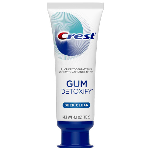 Crest Gum Detoxify Toothpaste Deep Clean. Case of 24 - 4.1 ounce tubes. It