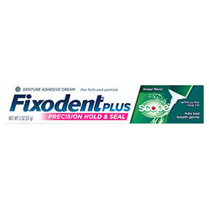 Fixodent Plus Scope Denture Adhesive, 2.0 oz tube, 24/pkg
