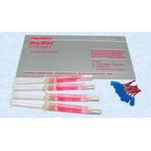 Dry-Rite Drying Agent 4 - 1.2 mL Syringes and 8 Pre-Bent Dropper Tips. Contains Dry-Rite Drying Agent 4 - 1.2 mL Syringes and 8 Pre-Bent Dropper Tips. Contains
