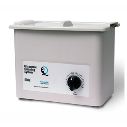 Quala 5002 Ultrasonic Cleaner w/ timer, Dimensions: 9 3/8' x 5 3/8' x 4'