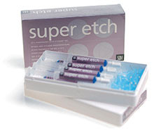 Super Etch 10 x 2 mL Syringe Kit. 37% Phosphoric Acid Etch Gel, Bulk Kit: 10