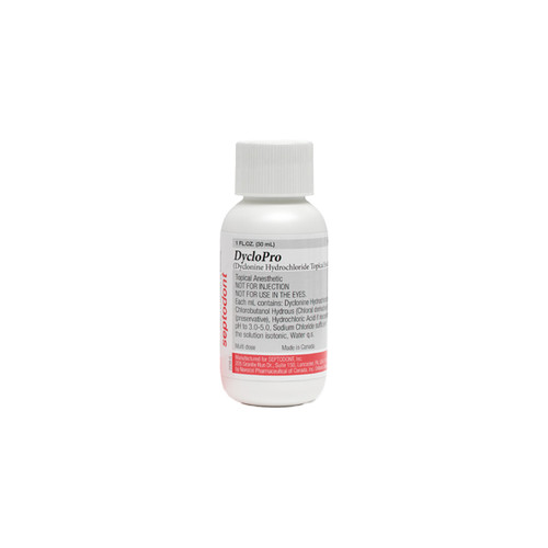 Septodont DycloPro Dyclonine Hydrochloride Topical Solution, 1 fl oz jar Septodont DycloPro Dyclonine Hydrochloride Topical Solution, 1 fl oz jar