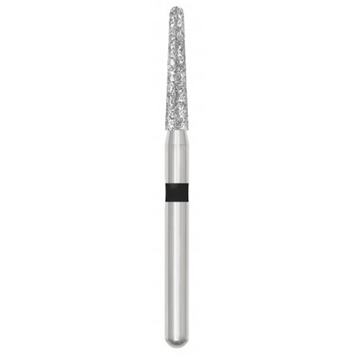 Revelation FG #856L.016 Super Coarse Round End Taper Long Diamond Bur, 5/Pk